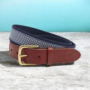 Vineyard Vines Micro Classic Canvas Club Belt